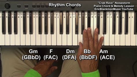 How To Play Crab Rave On Piano – Mozart Project.